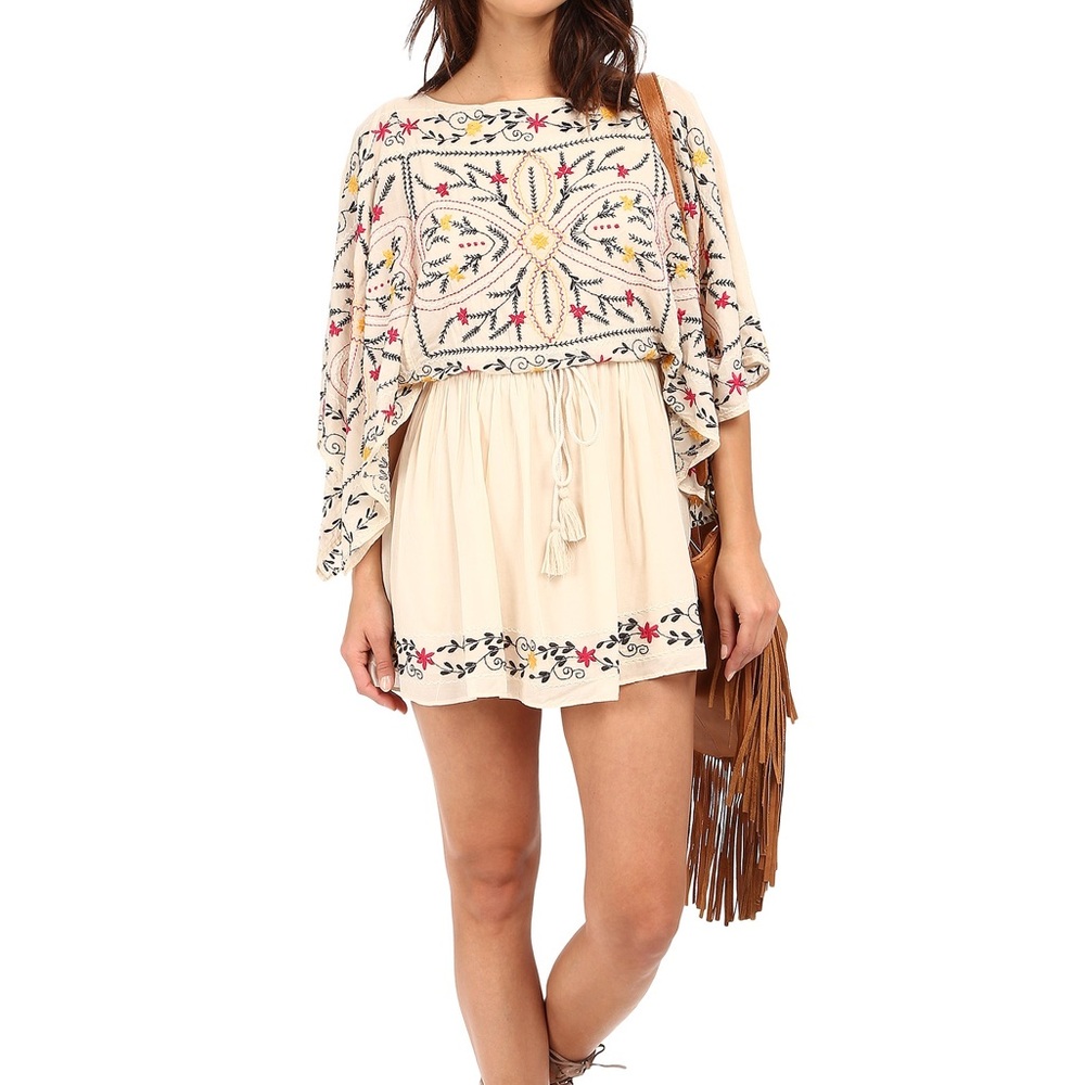 Free People Frida Embroidered Dress